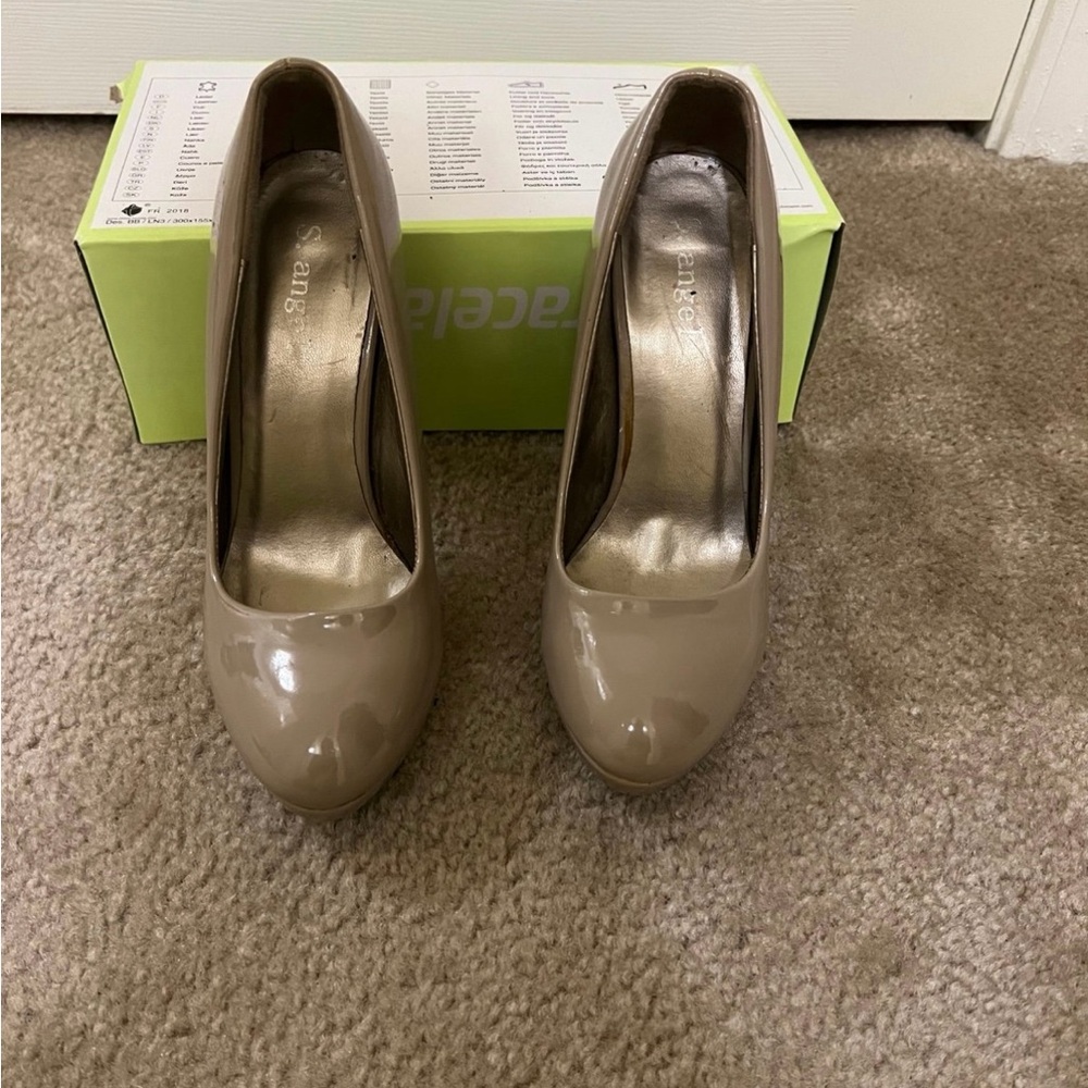 Elegant Beige Heels